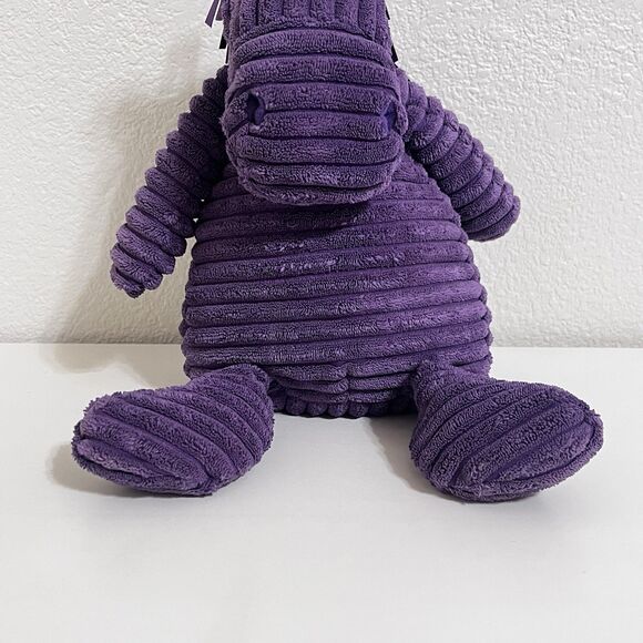 Jellycat Cordy Roy Purple Horse Plush Stuffed Animal Ribbon Tail 16" NO TUSH TAG - Picture 4 of 16